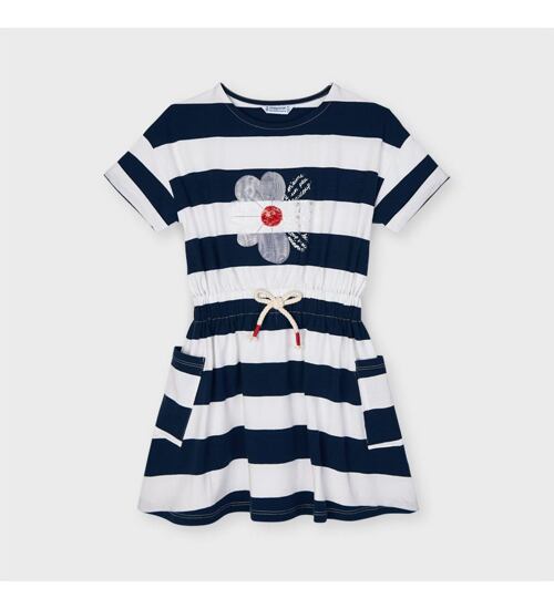 dětské námořnické pruhované šaty Mayoral 3957