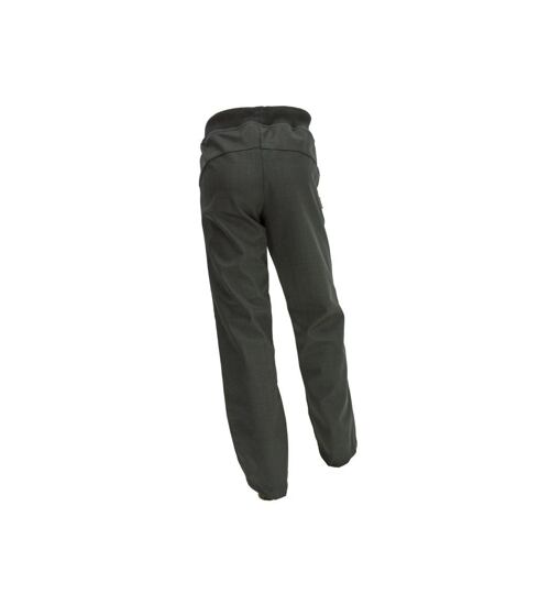 Fantom softshellové kalhoty SLIM s bambusem junior černé