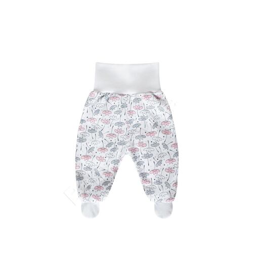 Baby service kojenecké polodupačky kytičky