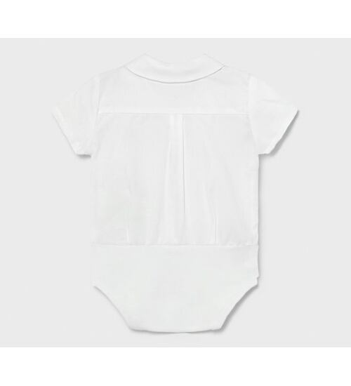 bílé košilové body pro miminko Mayoral 1701