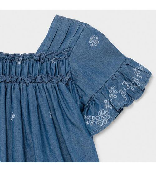 tencel kojenecké šatičky s kytičkami Mayoral 1981