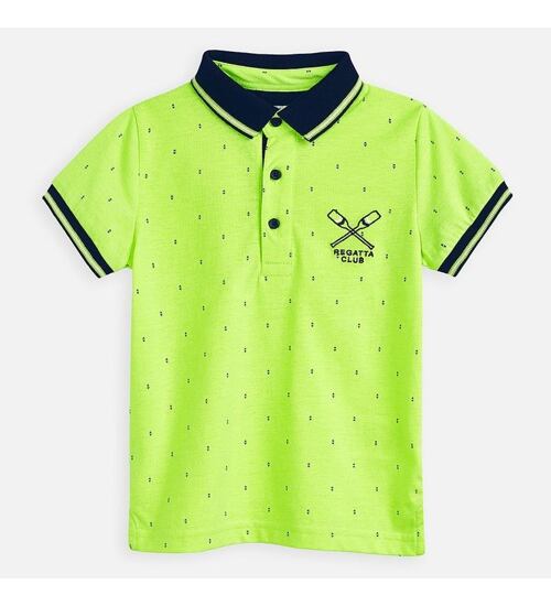 dětské polo triko neonově zelené Mayoral 3151-34