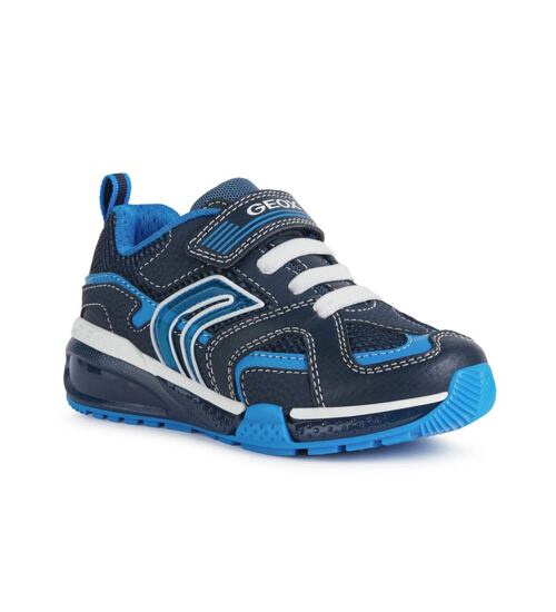 Geox J16FEA Bayonyc blikací sneakersy