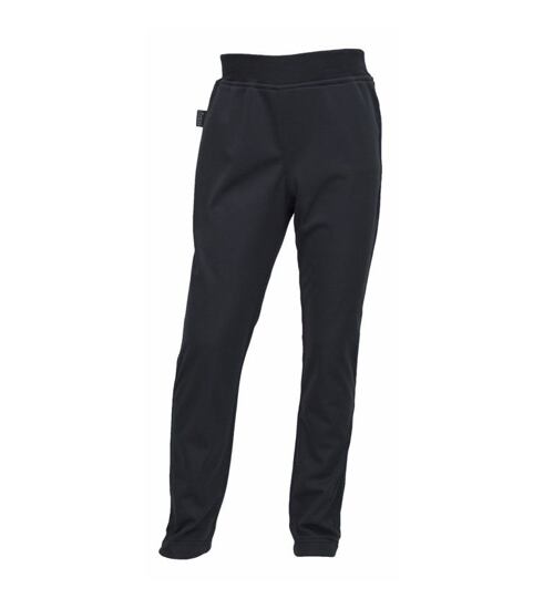 dětské černé softshellové slim kalhoty Fantom 0201 velikost 164