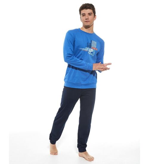 bavlněné junior pyžamo chlapecké Cornette 999/44 Step up