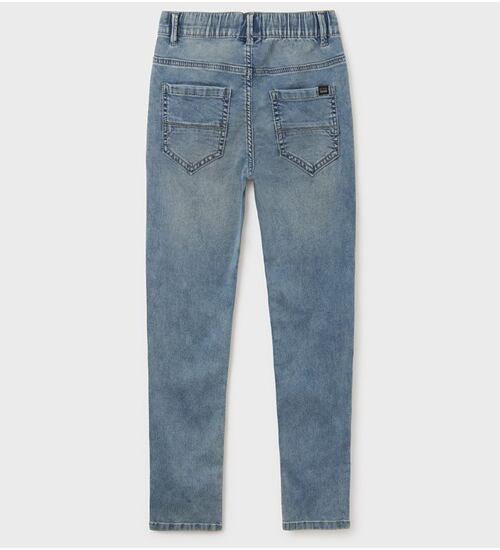 chlapecké pohodlné soft jogger džíny modré Mayoral 6592-67