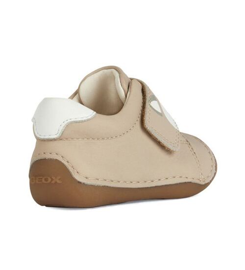 dětské boty s měkkou podrážkou Geox B3540B Beige