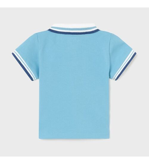 modré tričko s límečkem pro chlapečky Mayoral 190-95