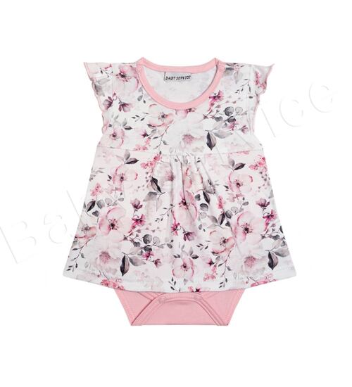 body šatičky s kytičkami Baby service