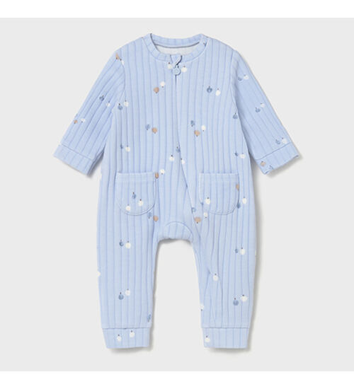 Mayoral Newborn kojenecký modrý overal 2730-48