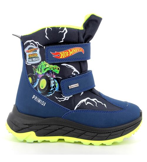 Primigi gore-tex zimní chlapecká obuv Hot Wheels