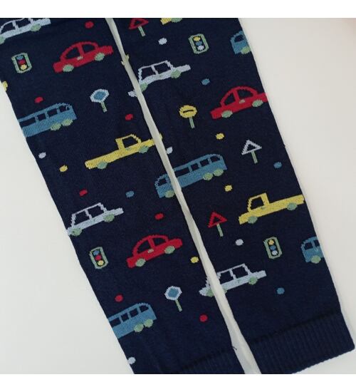 dětské punčocháče legíny s auty