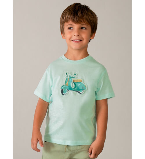 dětské tričko s krátkým rukávem a 3D obrázkem