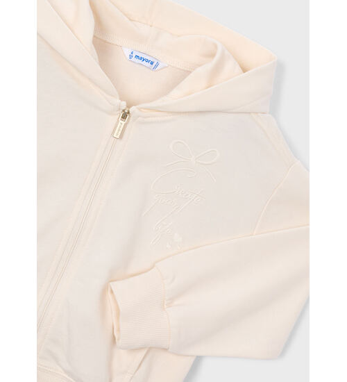 dětská slabá mikina na zip s kapucí Mayoral 3457-42