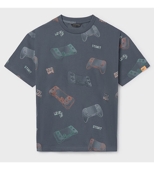 chlapecké triko s potiskem Mayoral 6038-38