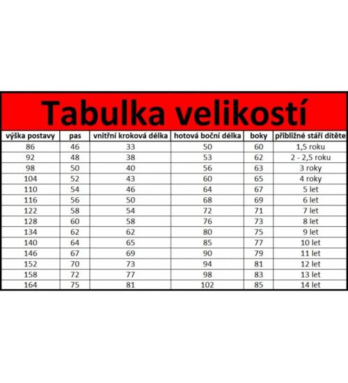 šusťákové kalhoty s bavlněnou podšívkou velikost 104 šedé