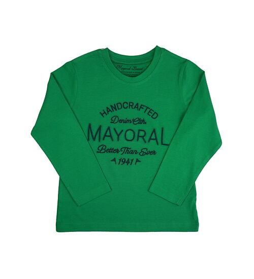 chlapecké tričko zelené Mayoral