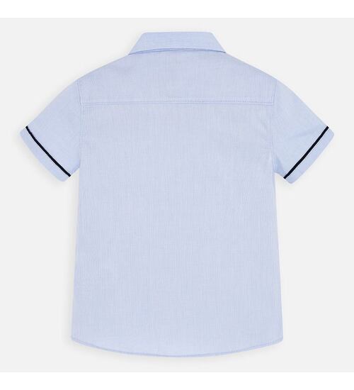dětská světle modrá košile s krátkým rukávem Mayoral 3163-19