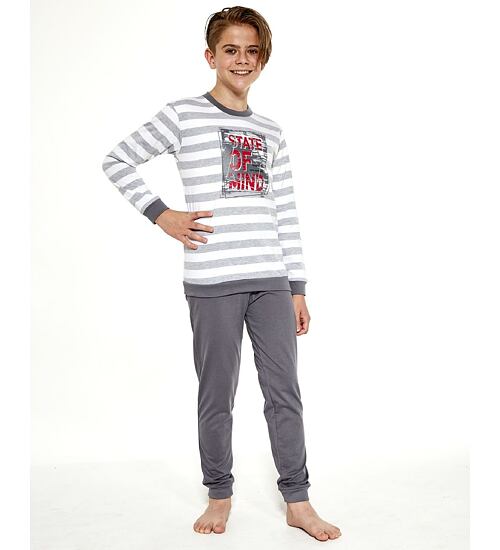 chlapecké pruhované pyžamo Cornette young