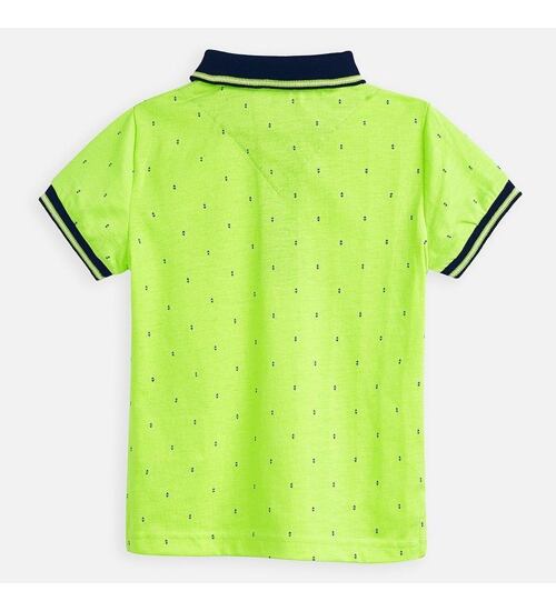 dětské polo triko neonově zelené Mayoral 3151-34