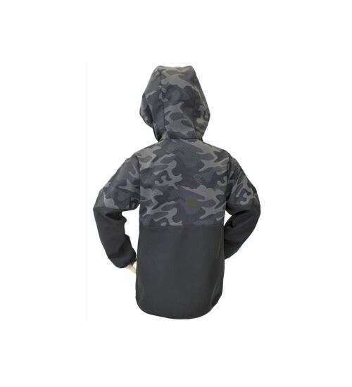 softshellová bunda maskáč s reflexním potiskem 1204 velikost 128 a 134