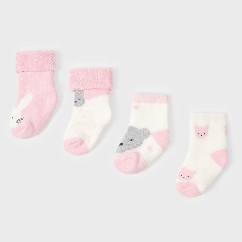teplé ponožky pro miminka Mayoral 9534-74 Rosa baby