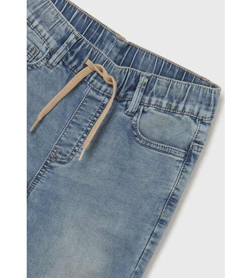 chlapecké pohodlné soft jogger džíny modré Mayoral 6592-67