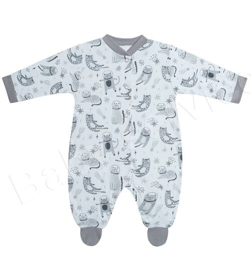 kojenecký overal Baby service kočky
