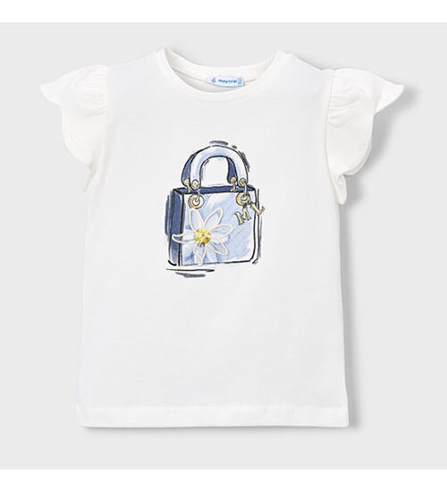 dětské dívčí luxusní tričko Mayoral 3002-53