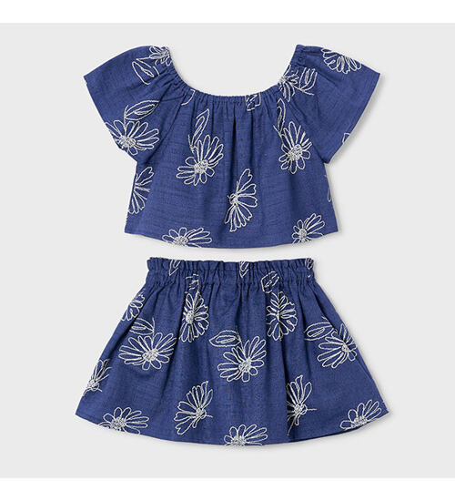 dětský letní komplet se sukní Mayoral