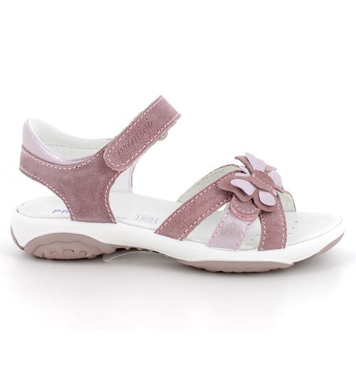 dívčí kožené sandálky s motýlkem Primigi 1383700