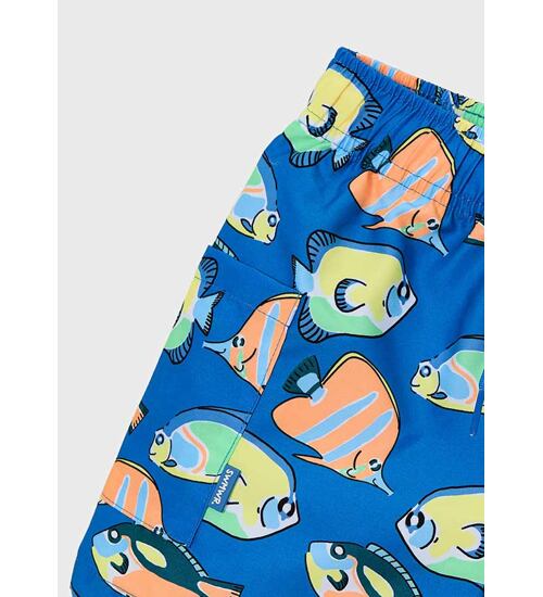 dětské koupací šortky s mořskými rybkami Mayoral 3612-89