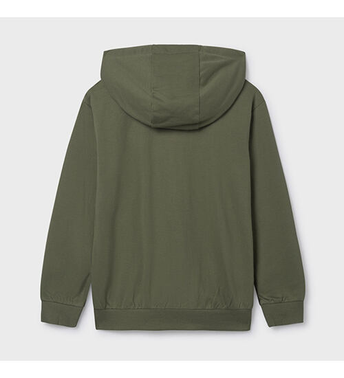 chlapecká basic mikina na zip s kapucí Mayoral 804-54