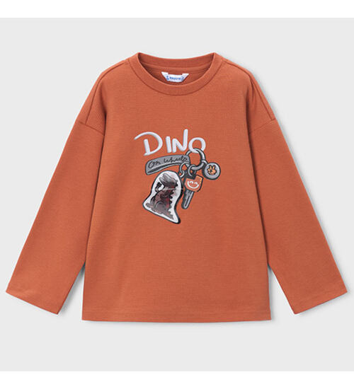 dětské tričko s obrázkem dinosaura Mayoral 4010-18