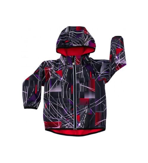 dětská bunda Fantom - barevný softshell velikost 80