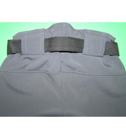 dětské softshell kalhoty černé velikost 104