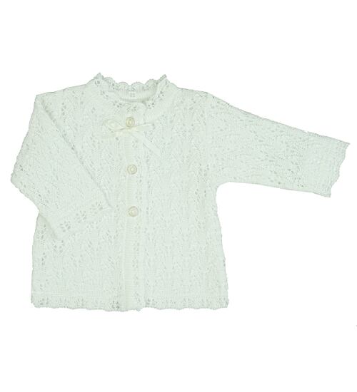 bílý svetr pro holčičku