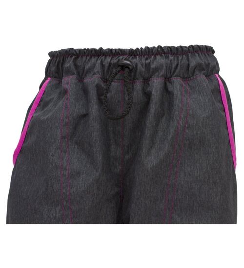dívčí zateplené šusťákové kalhoty
