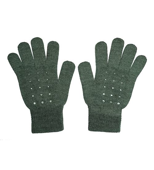 pletené prstové rukavice