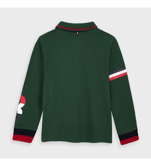 zelené triko polo pro kluky Mayoral 4134