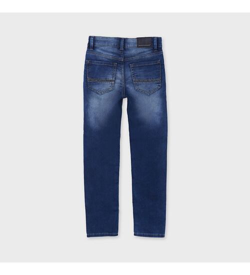 Nukutavake džíny z organické bavlny Mayoral 6555-20 modré