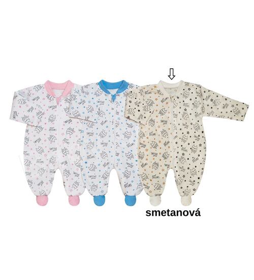 bavlněné kojenecké overaly