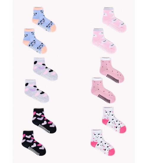 barevné protiskluzové ponožky  Yoj pro holky