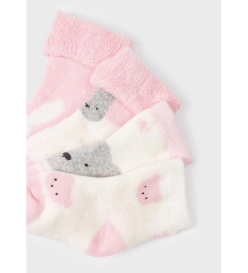 teplé ponožky pro miminka Mayoral 9534-74 Rosa baby