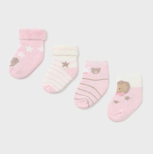 teplé ponožky kojenecké pro holčičku