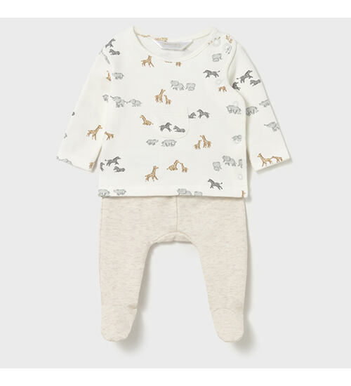 kojenecká soupravička se zvířátky Mayoral 2567-21