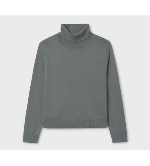 dívčí pletený rolák zelený Mayoral 345-59