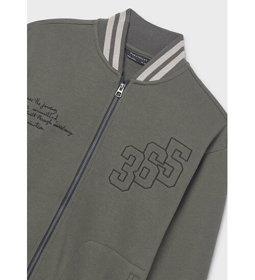 chlapecká mikina na zip bez kapuce Mayoral