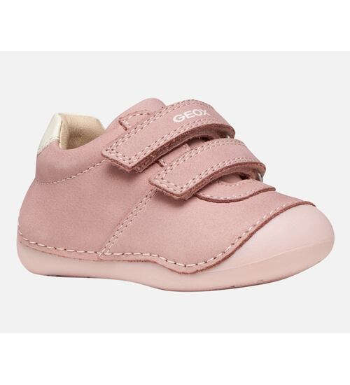 dívčí kožené botičky Geox pro první krůčky 