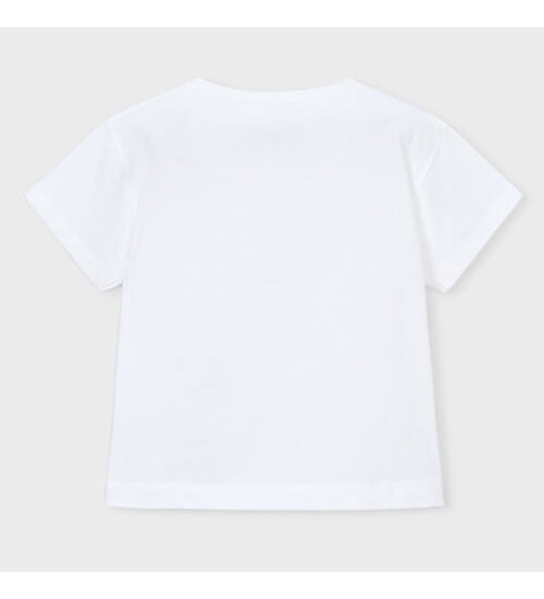 dětské bílé tričko Mayoral 3013-10